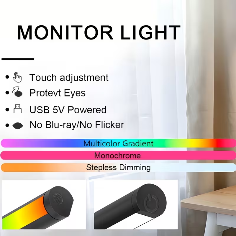LED Monitör Işık Çubuğu 30cm 4 - Desk Setup Lamp incelemesi ve fiyatı