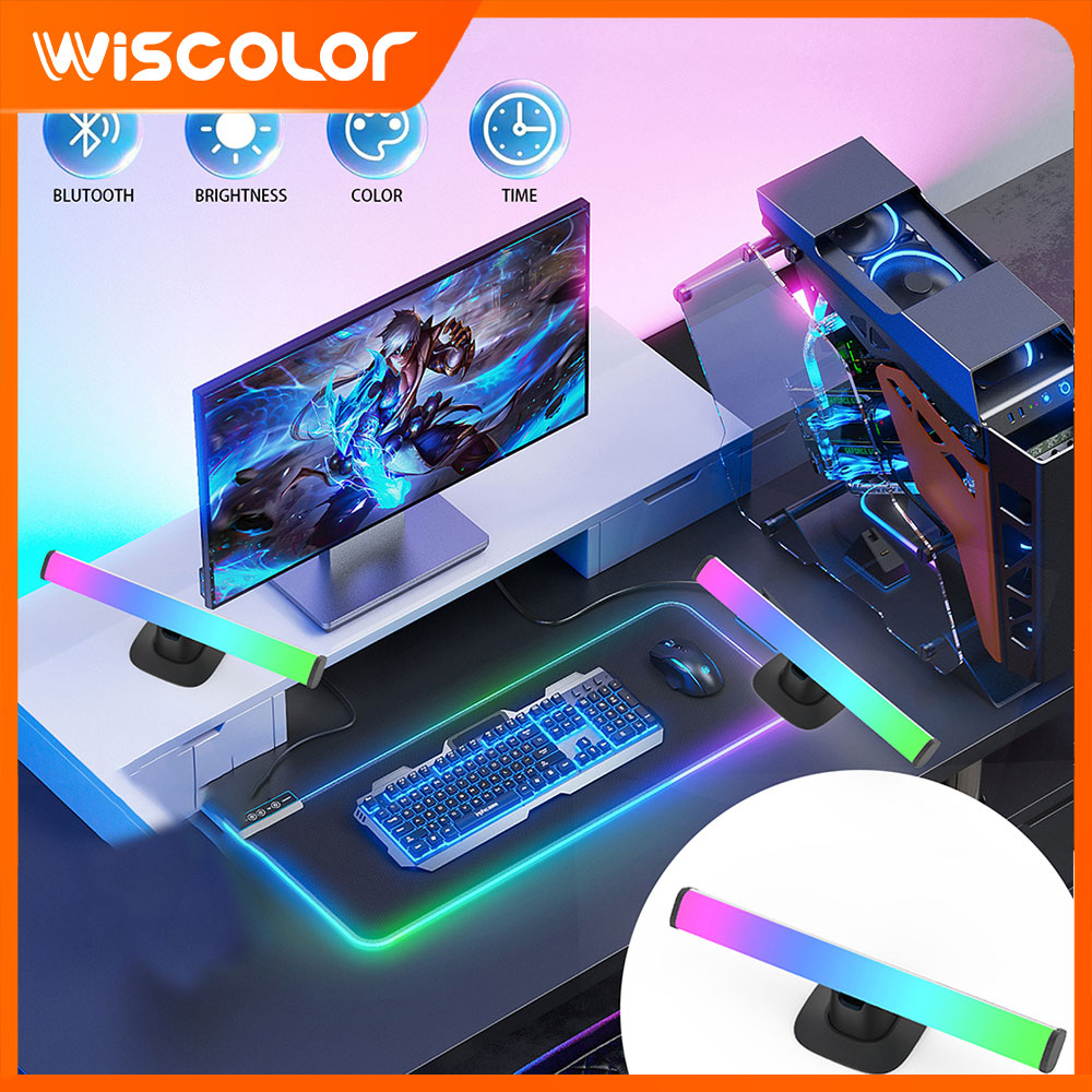 RGB LED Işıklı Şerit, Bluetoot - Desk Setup With Tv incelemesi ve fiyatı