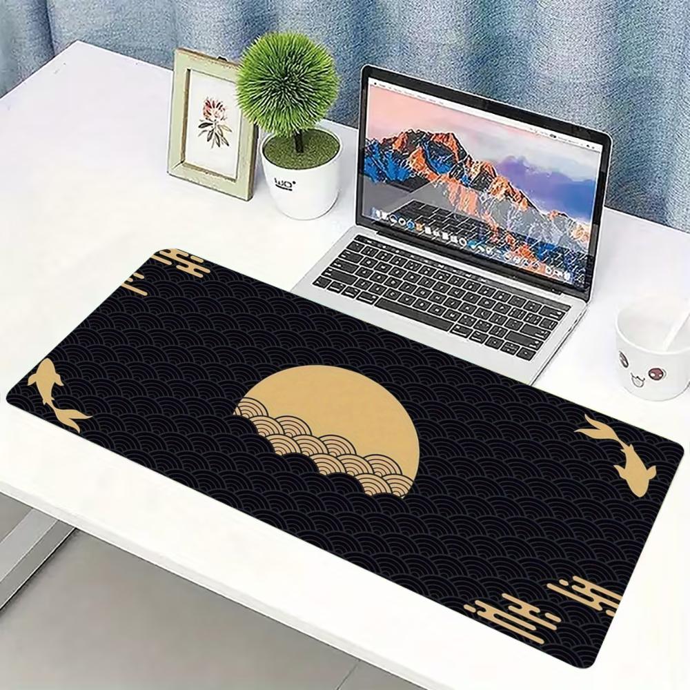 Japon Altın Dalga Ay Koi Geniş - Desk Setup Pc And Laptop incelemesi ve fiyatı
