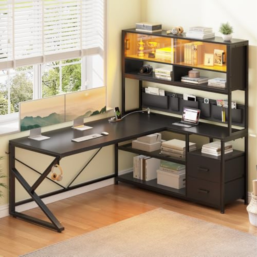 Depolama Raflı, 2 Çekmeceli, O - Desk Setup L Shaped incelemesi ve fiyatı