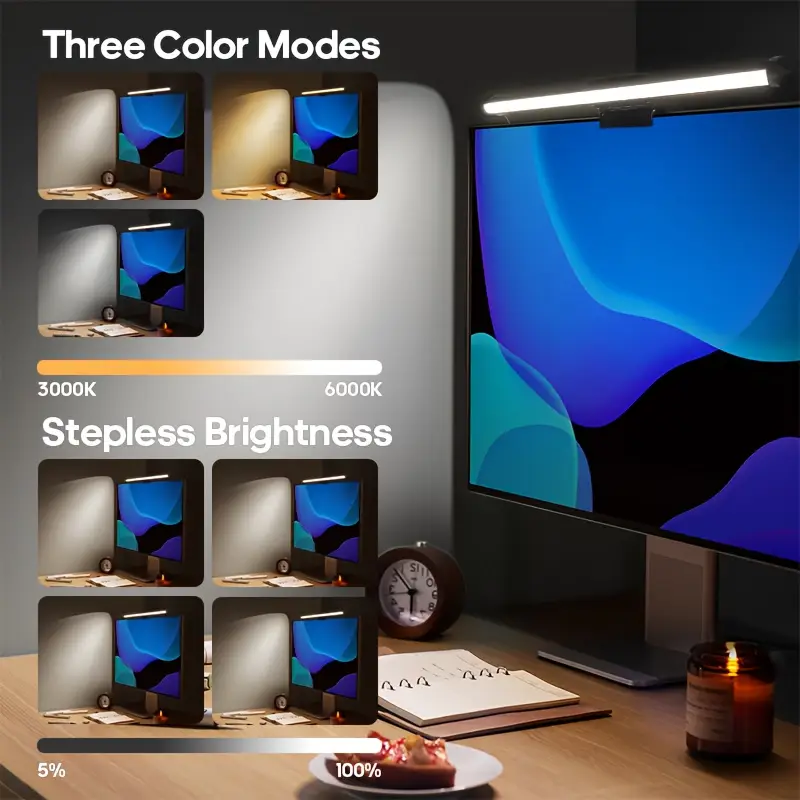 RGB Monitör Işık Çubuğu Göz Ko - Desk Setup Lamp incelemesi ve fiyatı
