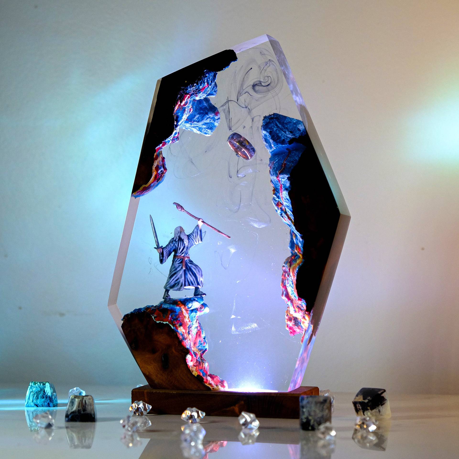 Film Sahnesi Figürü Masa Reçin - Desk Setup Lamp incelemesi ve fiyatı
