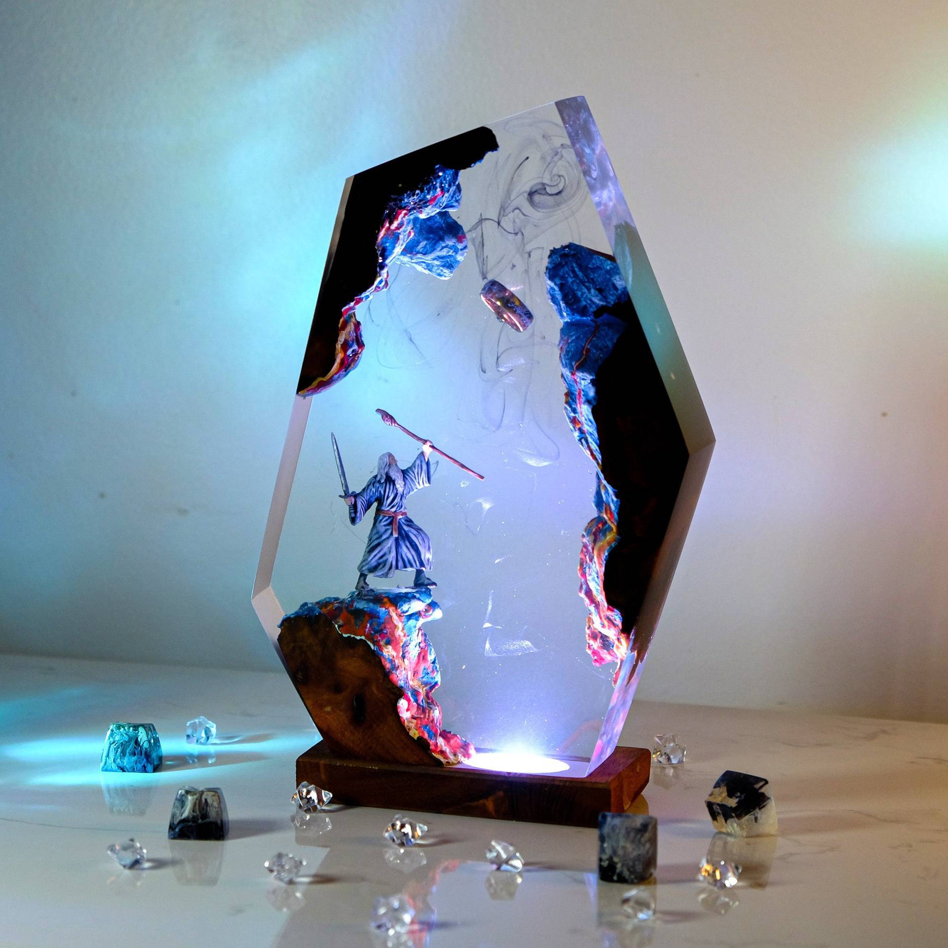 Film Sahnesi Figürü Masa Reçin - Desk Setup Lamp incelemesi ve fiyatı