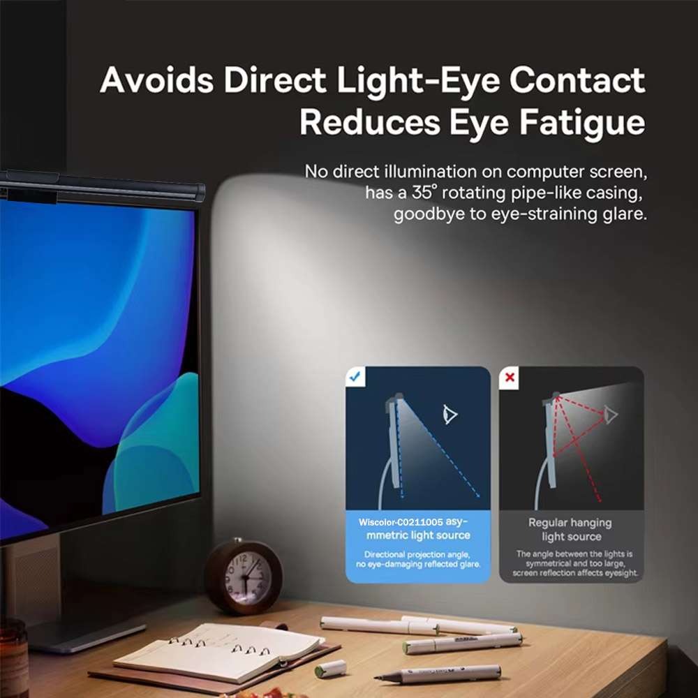 Wiscolor LED Ekran Monitör Ası - Desk Setup Lamp incelemesi ve fiyatı
