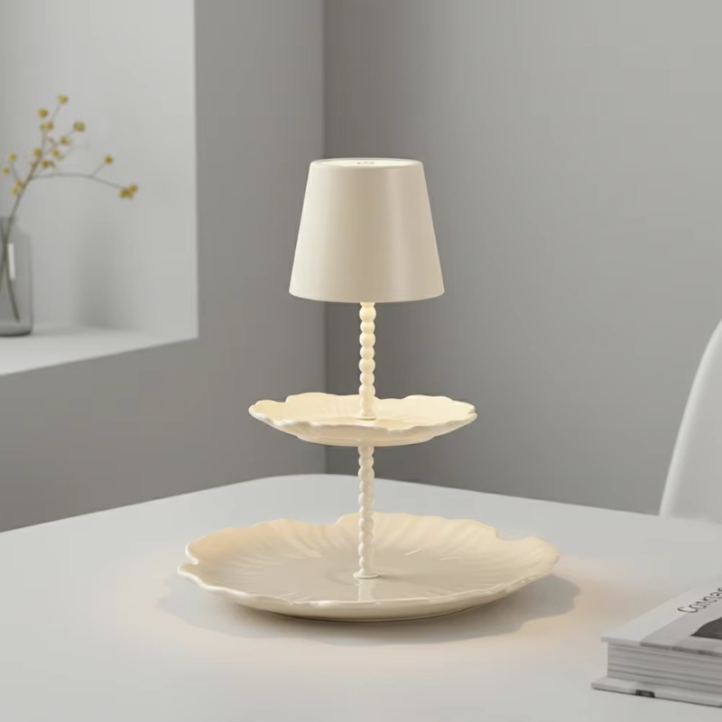 Panel Masa Lambası Krem Beyaz  - Desk Setup Lamp incelemesi ve fiyatı